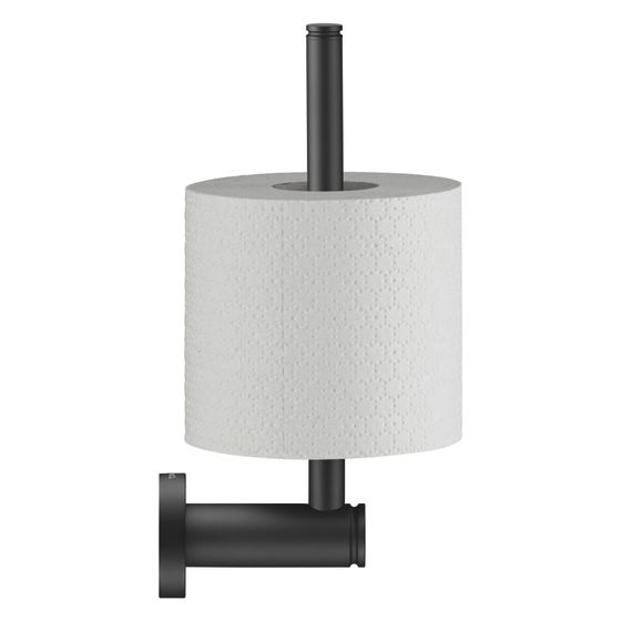 Duravit D-Code Ersatzrollenhalter 48x48x220mm, Schraubbefestigung, Mattschwarz