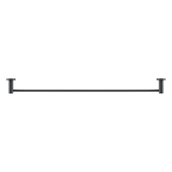 Duravit D-Code Handtuchhalter 80x848x48mm, Mattschwarz, Messing, 1 Arm, mit Befestigungsmaterial, für Wandbefestigung