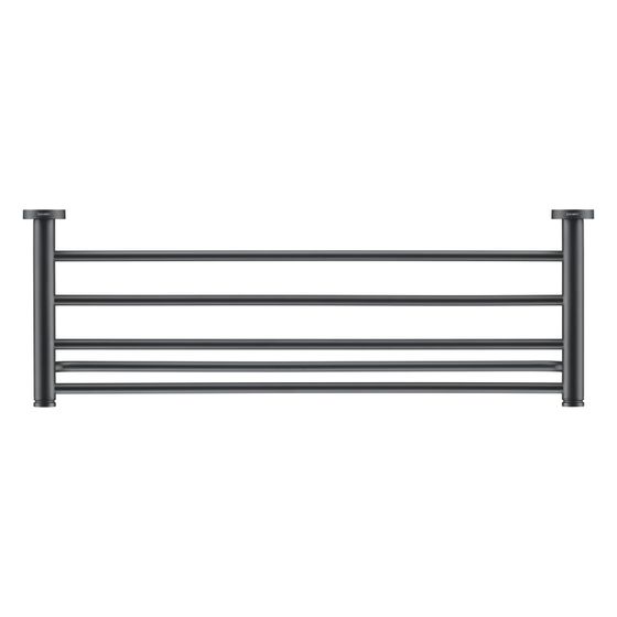 Duravit D-Code Handtuchablage 220x650x112mm, Mattschwarz, Schraubbefestigung
