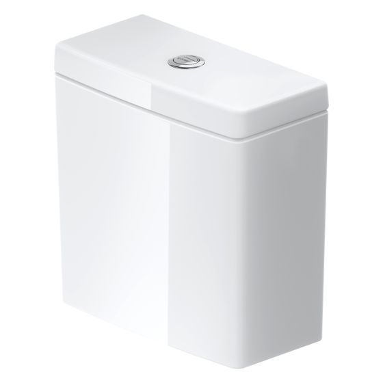 Duravit Balcoon Spülkasten aus Keramik 175x350x360mm, Weiß Hochglanz, 6/3l, Dual Flush, Wasseranschluss unten/L 3/8