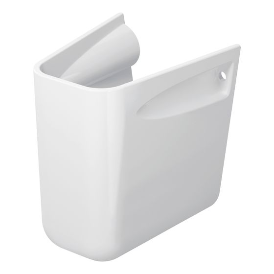 Duravit D-Code Halbsäule aus Keramik 268x245x305mm, Weiß Hochglanz, wandhäng., für 231065/231060/231055/034812