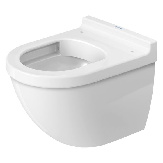 Duravit Starck 3 Wand-WC 485x370x375mm Weiß Hochglanz 45l Tiefspüler rimless waagerecht