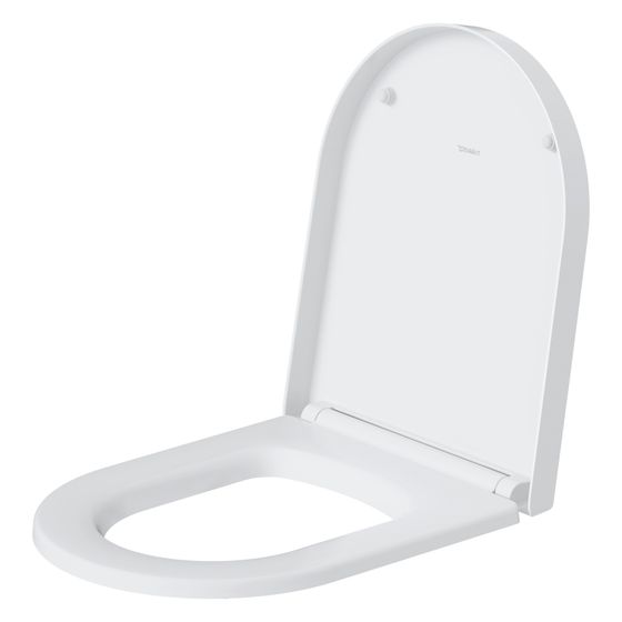 Duravit ME by Starck WC-Sitz Weiß Seidenmatt, 374x40x458mm, ohne Absenkautomatik, überlappend