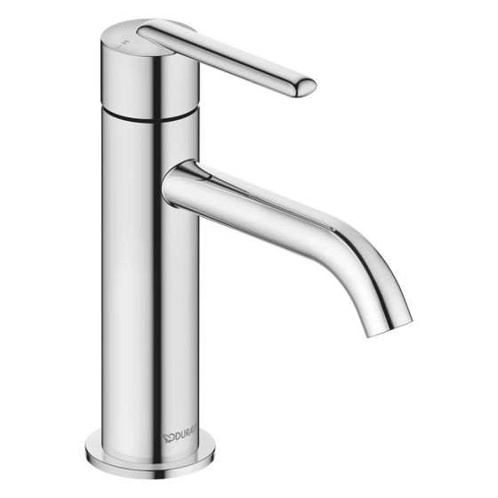 Duravit Balcoon Einhebel-Waschtischmischer S FreshStart, MinusFlow, Chrom 4l/min, Hebelgriff, Ausladung 123mm, Höhe 172mm