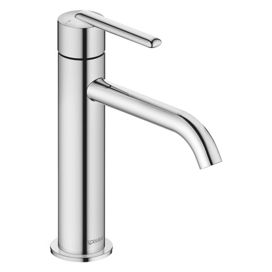 Duravit Balcoon Einhebel-Waschtischmischer M FreshStart, MinusFlow, Chrom 4l/min, Hebelgriff, Ausladung 138mm, Höhe 197mm