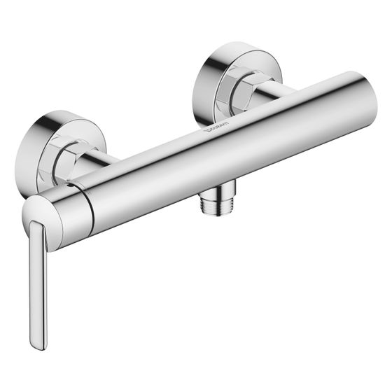 Duravit Balcoon Einhebel-Brausemischer Aufputz, Chrom, 18,5l/min, S-Anschlüsse, 1/2