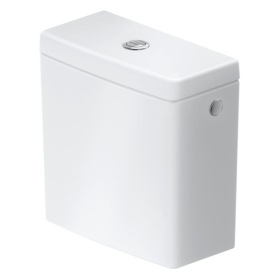Duravit Balcoon Spülkasten aus Keramik 175x350x360mm, Weiß SDM, DuraShield, 4,5/3l, Dual Flush, Wasseranschluss R/L 3/8