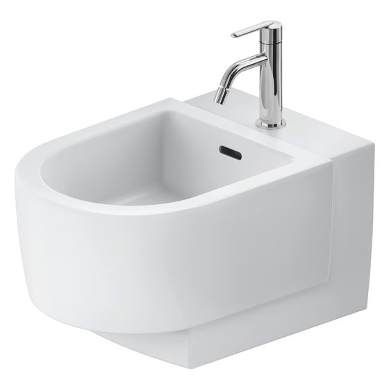 Duravit Balcoon Wandbidet 540x370x290mm Weiß Seidenmatt DuraShield 1 HL HLB Überlauf verdeckter Befestigung