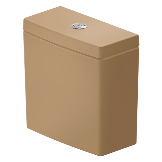 Duravit Balcoon Spülkasten aus Keramik 175x350x360mm Clay terra DuraShield 45/3l Dual Flush Wasseran. unten/L 3/8
