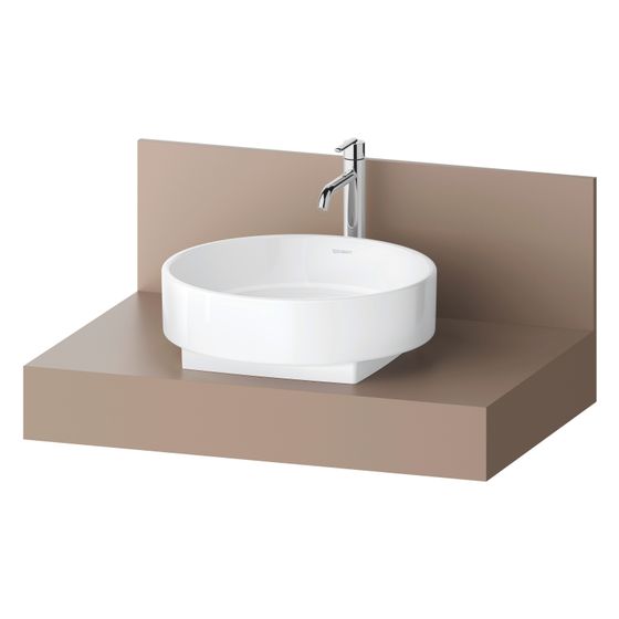 Duravit Balcoon Konsole 550x800x370mm Umbra Matt ohne Konsolenträger 1 Ausschnitt/Waschplatz mittig