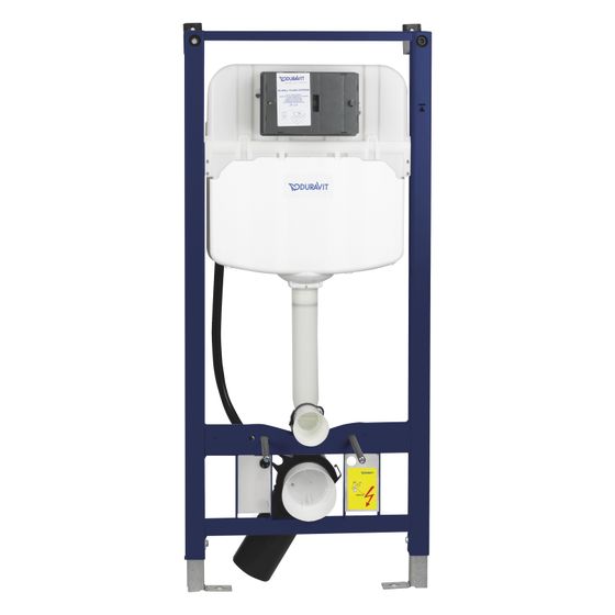 Duravit Installationselement Trockenbau für WC DuraSystem 500x1150x126mm, Höhenverstellbar 200mm, Spülbedienung vorne, 2/6l