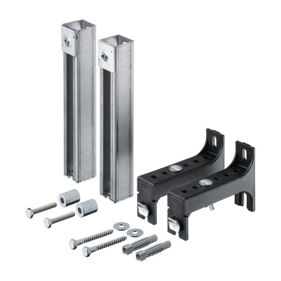 Duravit Waschtischelement, Verlängerungsset 240mm für erhöhten Bodenaufbau, Trockenbau