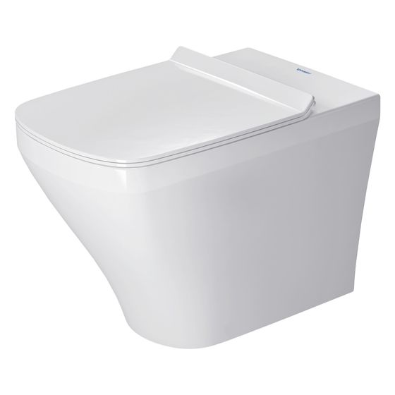 Duravit DuraStyle Stand WC 575x370x400mm, Weiß Hochglanz, Back to wall, 4,5l, Tiefspüler, geschlossen, waagerecht, hinten
