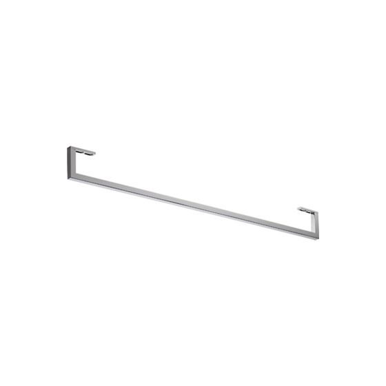 Duravit Universal Handtuchhalter 64x449x71mm, Mattschwarz, Messing, 1 Arm, mit Befestigungsmaterial