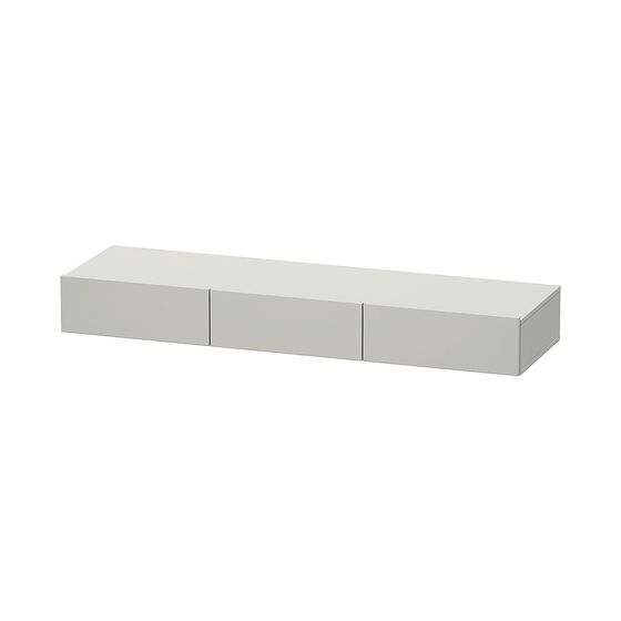 Duravit DuraStyle Schubkastenablage 440x1500x182mm, 3 Schubkästen, mit Konsolenplatte, Betongrau Matt, Grifflos
