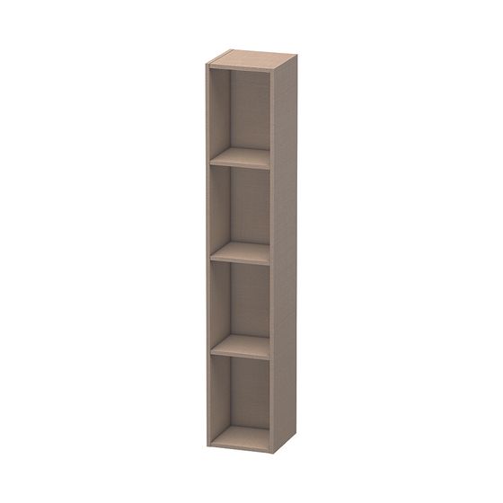Duravit L-Cube Regalelement Wandmontage 180x180x1000mm, Leinen, 4 oF, mit Befestigungsmaterial