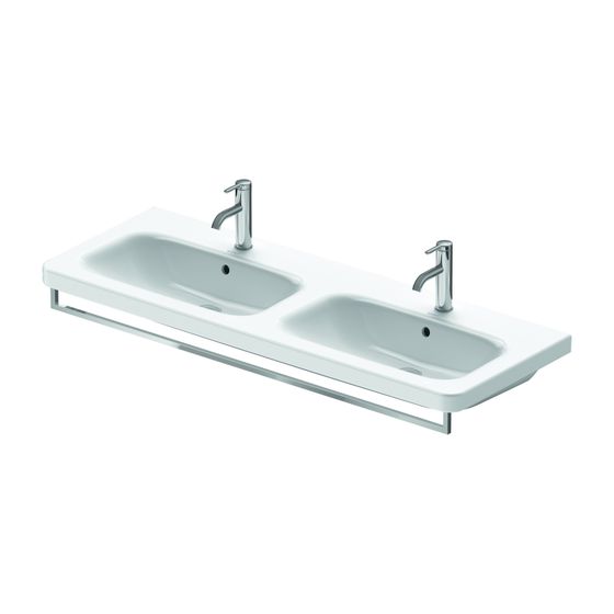 Duravit DuraStyle Handtuchhalter 64x1229x71mm, Chrom, Messing, 1 Arm, ohne Befestigungsmaterial
