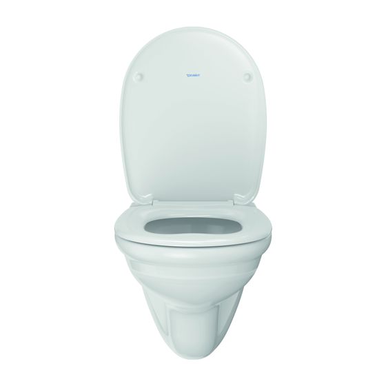 Duravit D-Code Wand-WC 560x355x385mm, Weiß Hochglanz, 6l, Tiefspüler, geschlossen, waagerecht