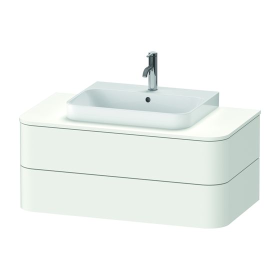 Duravit Happy D.2 Konsolen-WTU wandh 550x1000x408mm Taupe SM, ohne KSP, Dekor, 2 SK, Grifflos, Tip-on, HP4961083830010