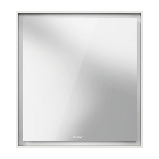 Duravit L-Cube Spiegelschrank Wandmontage 155x650x700mm, Graphit, Tür R, 2 Glasfachböden, 36W, Steckd. F
