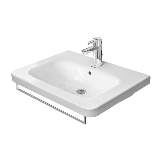 Duravit DuraStyle Handtuchhalter 64x739x71mm, Chrom, Messing, 1 Arm, ohne Befestigungsmaterial
