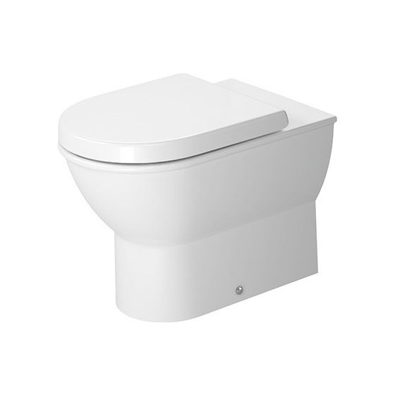 Duravit Darling New Stand WC 570x360x400mm, Weiß Hochglanz, WonderGliss, Back to wall, 4,5l, Tiefspüler, geschlossen, waagerecht