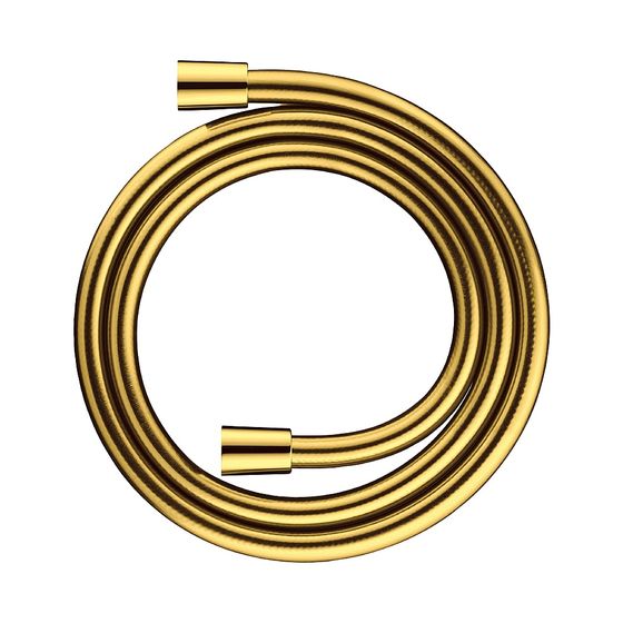 Duravit Brauseschlauch, mit Verdrehsicherung, Konisch, 1600mm, Gold poliert
