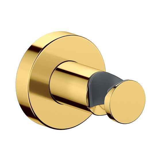 Duravit Brausehalter Konisch, 55x102mm, Messing, rund, Gold poliert