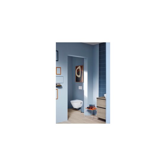 Duravit D-Neo WC-Set wandh. Wand-WC, WC-Sitz, Weiß Hochglanz, Spülrand rimless, Abgang waagerecht, Spülmenge 4,5l