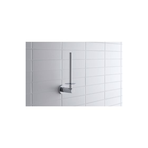 Duravit D-Code Ersatzrollenhalter 48x48x220mm, Schraubbefestigung, Chrom