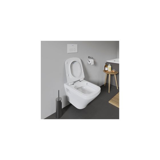 Duravit DuraStyle Wand-WC 540x370x350mm, Weiß Hochglanz, 4,5l, WonderGliss, Tiefspüler, rimless, waagerecht
