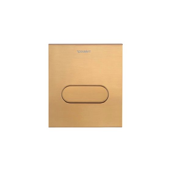 Duravit DuraSystem A1 Betätigungsplatte mechanisch für Urinal Aufgesetzt, Bronze gebürstet