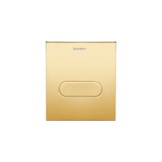 Duravit DuraSystem A1 Betätigungsplatte mechanisch für Urinal Aufgesetzt, Gold poliert