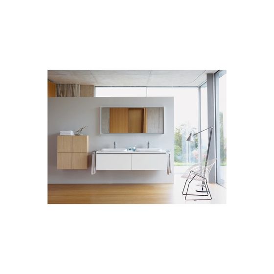 Duravit DuraStyle Einbauwaschtisch 495x615x170mm, Weiß Hochglanz, WonderGliss, mit HLB/Überlauf, 1 HL, Einbau von oben