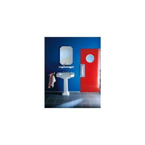 Duravit Serie 1930 Standsäule aus Keramik 260x270x675mm, Weiß Hochglanz, bodenstehend, für 043860