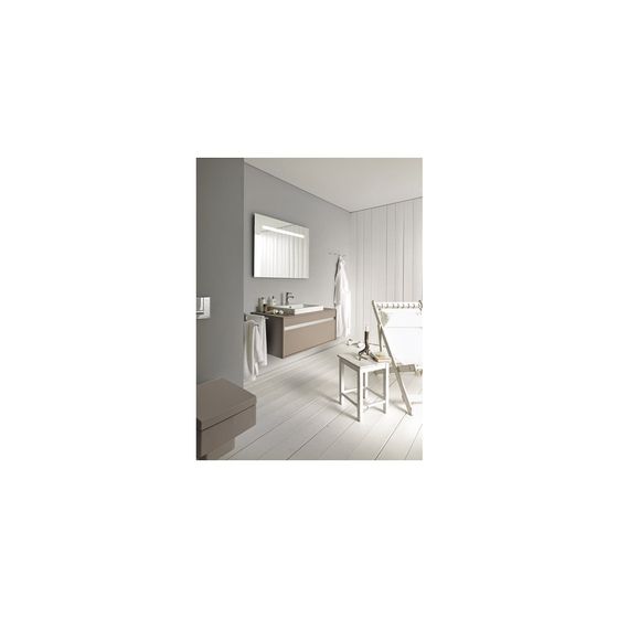 Duravit Vero Einbauwaschtisch 465x500x170mm, Weiß Hochglanz, WonderGliss, mit HLB/Überlauf, 1 HL, Einbau von oben