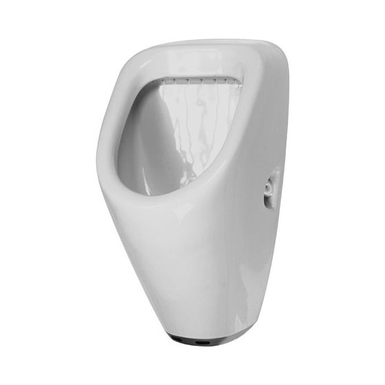 Duravit Design Classics Elektronisches Urinal 315x345x635mm, Weiß Hochglanz, WonderGliss, Netz, geschlossen, Absauger