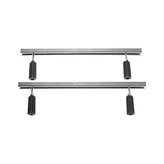 Duravit Fußgestell für D-Code Bade- und Duschwannen, Seitenlänge größer als 1000mm, Höhe 115-180mm