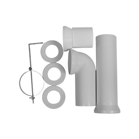 Duravit Vario-Anschluss-Set für WC, Universal-Abgang, inklusive Excenter