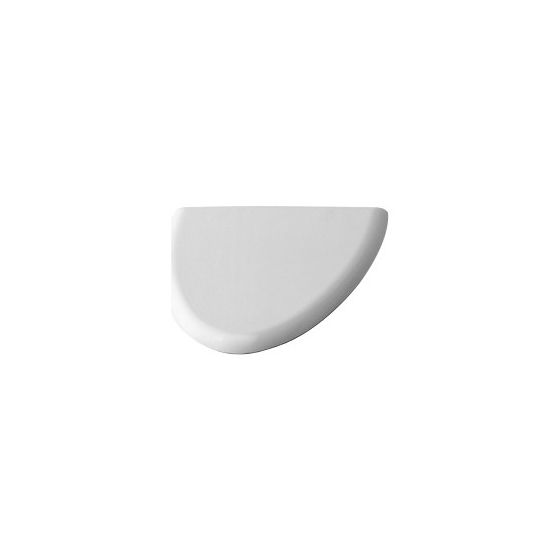 Duravit Urinal Deckel Universal 307x291x38mm, Weiß, Absenkautomatik, Chrom Scharnier