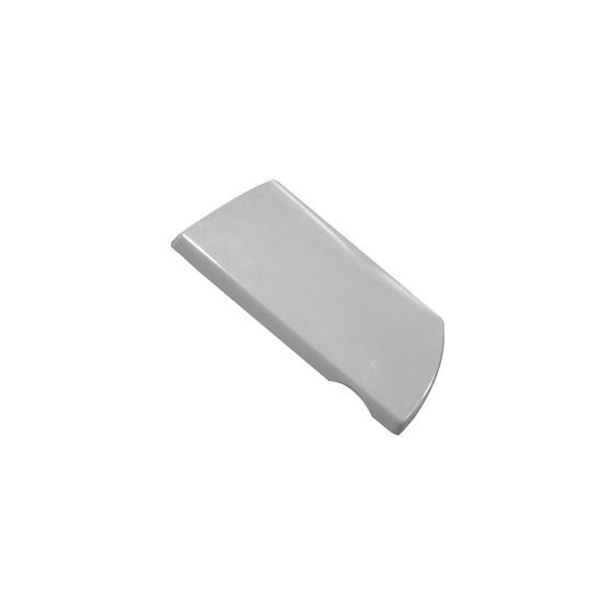 Duravit Urinal Deckel Caro 336x304x30mm, Weiß, Edelstahl Scharnier