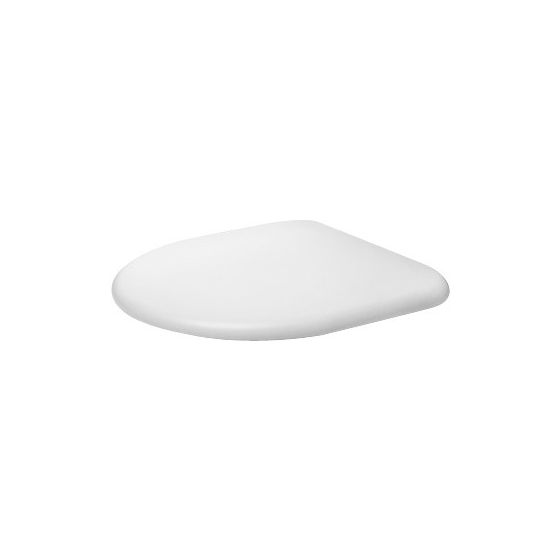 Duravit Architec WC-Sitz Weiß HG 373x50x445mm mit Absenkautomatik, Sitzgarnitur abnehmbar, Edelstahl-Scharniere, überlappend