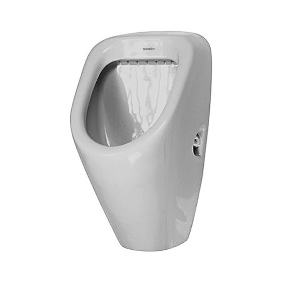 Duravit Design Classics Urinal 315x345x615mm Weiß Hochglanz WonderGliss geschlossen, Absauger, Zulauf hinten, waagerecht