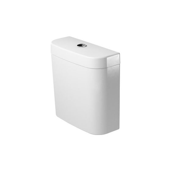 Duravit Darling New Spülkasten aus Keramik 160x405x395mm, Weiß, 6/3l, Dual Flush, Wasseranschluss unten/L 3/8