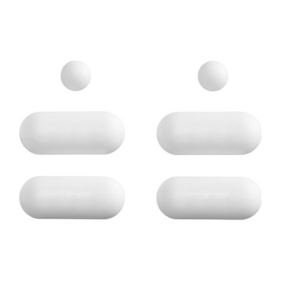 Duravit Puffersatz für WC-Sitz 1930, 1001420000