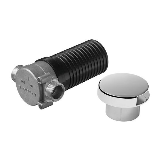Duravit Rohrunterbrecher Unterputz Bauform A2 DIN EN 1717, 3/4