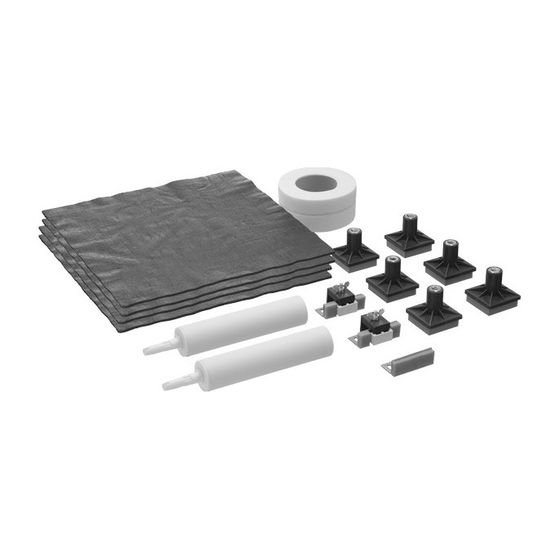 Duravit Schallschutz-Set Universal 440x440x220mm, PE-Schaum