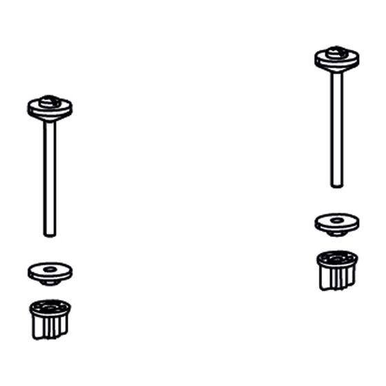 Duravit Befestigung für Spülkasten, 74125900