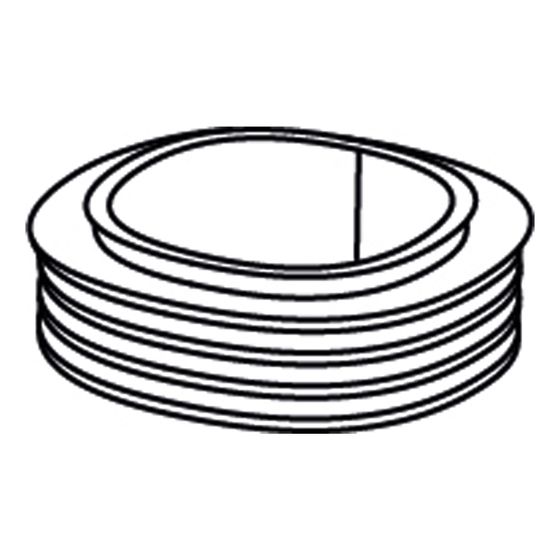 Duravit Lippendichtung für Kunststoff-Spülkasten, 0074171800/0074171700/0074172300