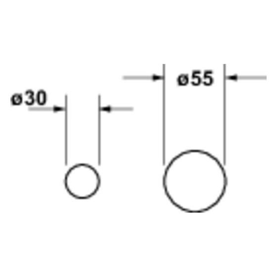 Duravit Balcoon Einhebel-Waschtischmischer MinusFlow, Mattschwarz 4l/min, Hebelgriff, Ausladung 221mm, Höhe 120mm, Normalstrahl